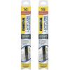 imageRainX 50792832 Latitude 2In1 Water Repellent Wiper Blades 17 Inch Windshield Wipers Pack Of 1 Automotive Replacement Blades With Patented Repellency FormulaLatitude Water Repellency