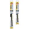 imageRainX 50792832 Latitude 2In1 Water Repellent Wiper Blades 17 Inch Windshield Wipers Pack Of 1 Automotive Replacement Blades With Patented Repellency FormulaLatitude Water Repellency