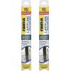 imageRainX 50792832 Latitude 2In1 Water Repellent Wiper Blades 17 Inch Windshield Wipers Pack Of 1 Automotive Replacement Blades With Patented Repellency FormulaLatitude Water Repellency