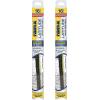 imageRainX 50792832 Latitude 2In1 Water Repellent Wiper Blades 17 Inch Windshield Wipers Pack Of 1 Automotive Replacement Blades With Patented Repellency FormulaLatitude Water Repellency