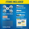 imageRainX 600001 Windshield Repair Kit  Quick and Easy Durable Resin Based Windshield Repair Kit for Chips and Cracks Good for Round Damage Below 1quot in Diameter and Cracks Smaller Than 12quot in Length