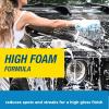 imageRainX 620191 Foaming Car Wash  100 fl oz HighFoaming Concentrated Formula for Greater Cleaning Action Safely Lifting Dirt Grime and Residues for an Exceptional Clean100 Fl Oz Pack of 1