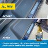 imageRainX 620236SRP Leather Cleaner Conditioner ampamp Repellent for Car Interiors Cleans  Repels while Moisturizing Restores Leather to Natural Fresh Scent without Residue 16 Fl OzAllInterior Cleaner