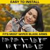 imageRainX 870124 Truck ampamp SUV Rugged Series Premium Wiper Blades 24 Inch Windshield Wipers Pack Of 1 Automotive Replacement Windshield Wiper Blades Engineered For All Driving AdventuresRugged XL