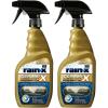 imageRainX 630178 CeramiX Glass Cleaner  Water Repellent 16oz  Cleaning Effectively While Remaining Streak Free Protecting Against Contaminants and Stains23 Fl Oz Pack of 2