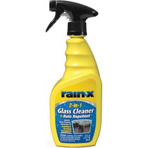 imageRainX 5071268 2in1 Glass Cleaner and Rain Repellant 23 oz Pack of 1  Provides a StreakFree Clean for Automotive Glass While Preventing Sleet Snow Ice and Road Spray Build Up