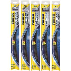 imageRainX 507927725PK Latitude 2IN1 Water Repellency Wiper Blade 20quot Pack of 5