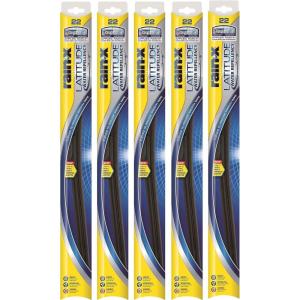 imageRainX 507927925PK Latitude 2IN1 Water Repellency Wiper Blade 22quot Pack of 5