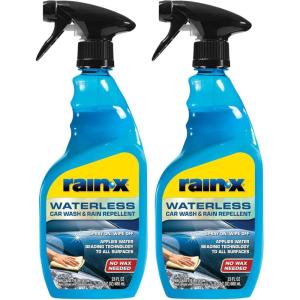 imageRainX 620143 Waterless Car Wash and Rain Repellent 23 fl oz Pack of 223 Fl Oz Pack of 2