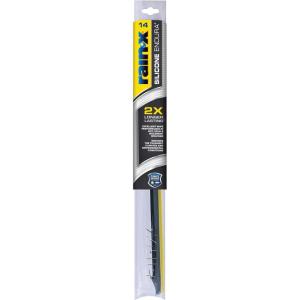imageRainX 830119 Silicone Endura Wiper Blades 19 Inch Windshield Wipers Pack of 1 Automotive Replacement Windshield Wiper Blades With Two Times LongerLasting Resilient Silicone Rubber SqueegeeEndura