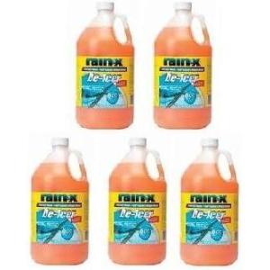 imageRainX Windshield Washer Fluid 0 Deg 1 Gal1537 Fl Oz Pack of 5