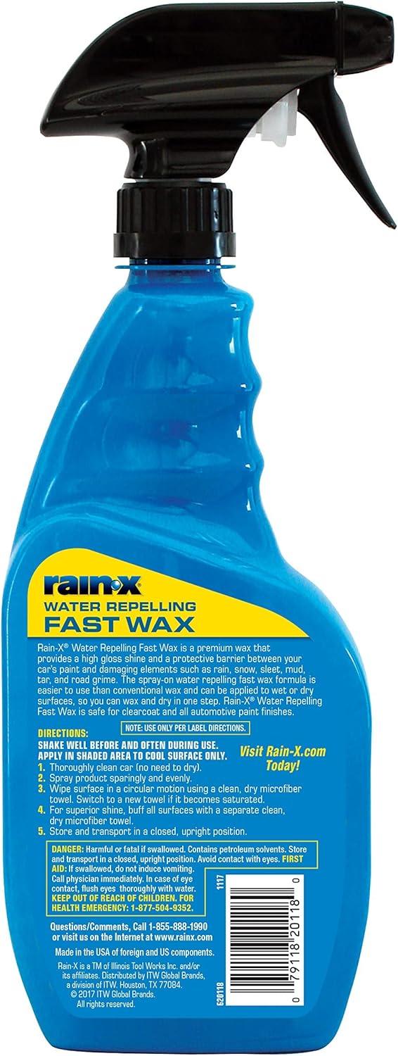 imageRainX 620118 Water Repelling Fast Wax 23 oz23 Fl Oz Pack of 1