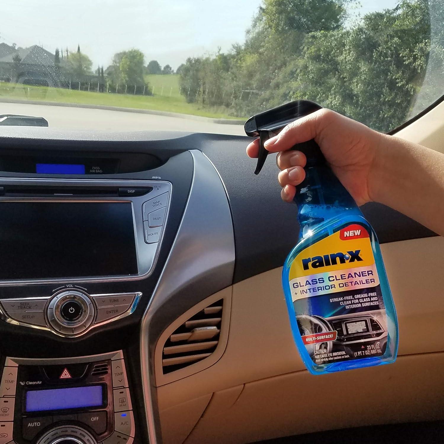 imageRainX 620138 Glass Cleaner  Interior Detailer  23oz23 Fl Oz Pack of 1