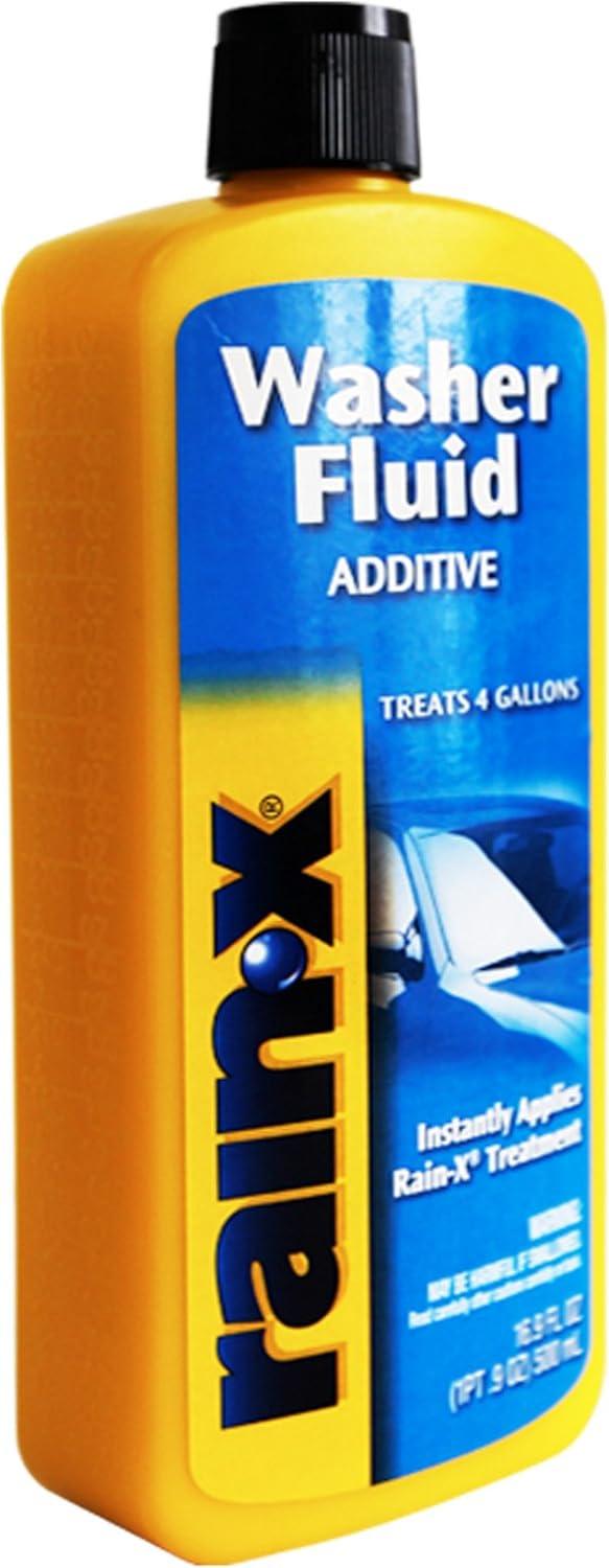 imageRainX White RX11806D Washer Fluid Additive169 fl oz 500 ml Pack of 2169 Fl Oz Pack of 2