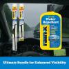 imageRainX Windshield Weather Protection Bundle  26quot ampamp 18quot Latitude 2in1 Water Repellent Wiper Blades 2Pack with 7 oz Glass Treatment