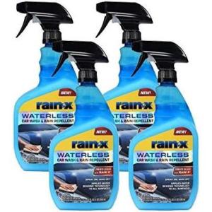 imageRainX 6201003PK Waterless Car Wash ampamp Rain Repellent 23 oz Pack of 34Pack