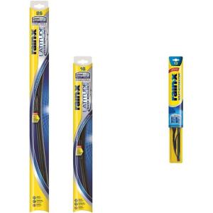 imageRainX 810163 Latitude 2In1 Water Repellent Wiper Blades 26quot and 16quot Windshield Wipers Automotive Replacement Windshield Wiper Blades ampamp RX30213 Weatherbeater Wiper Blade  13Inches