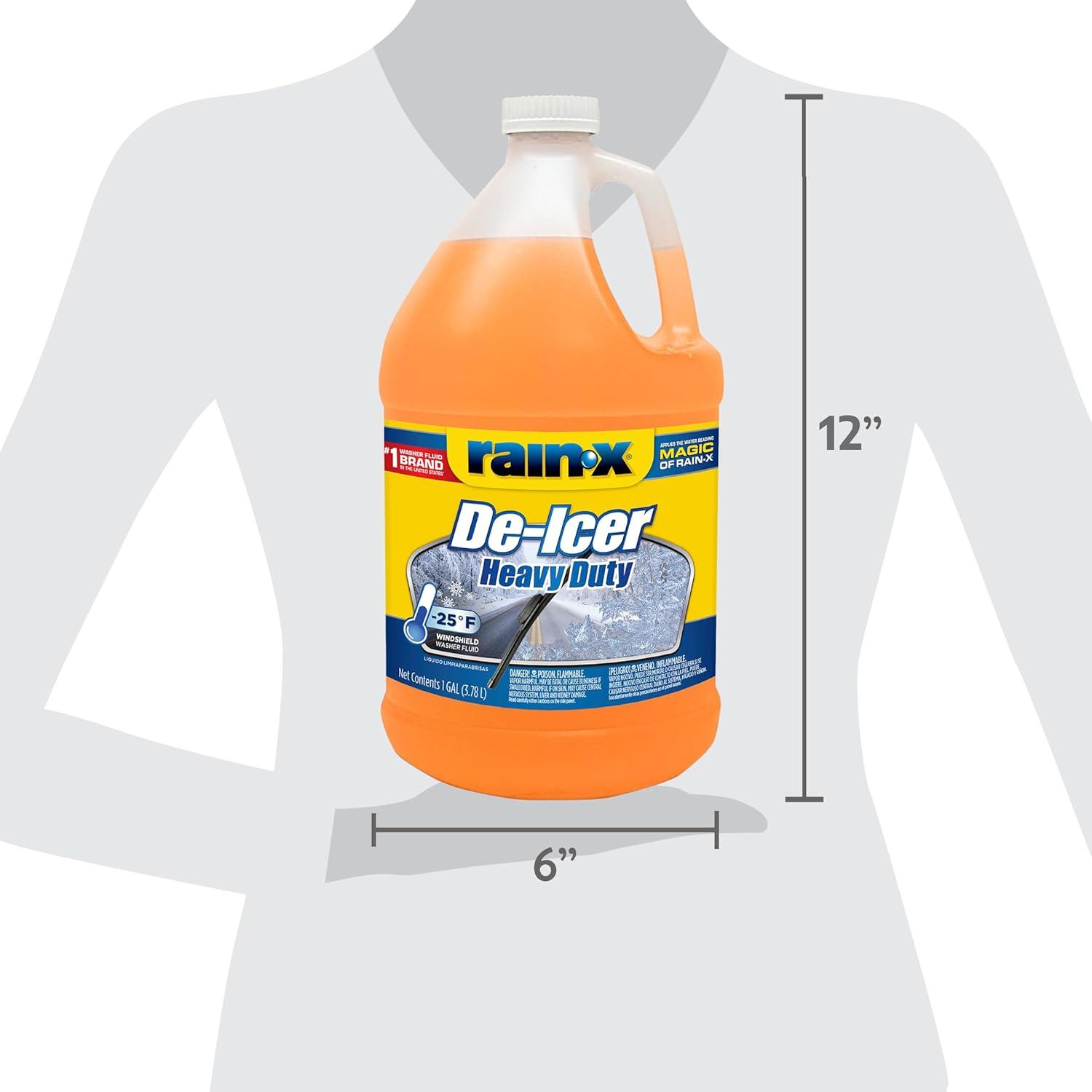imageRainX RX68106 PREM DEICER Washer Fluid1 Pack