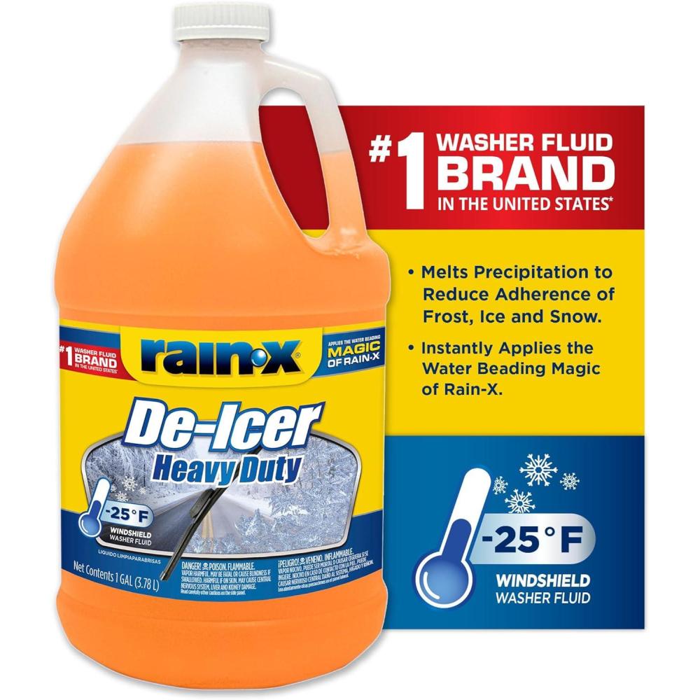 imageRainX RX68106 PREM DEICER Washer Fluid6 Pack