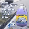 imageRainX 30F Extreme Temperature DeIcer Windshield Washer Fluid  1 Gallon Pack of 61 Pack