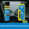 imageRainX Glass Care Bundle 2in1 Glass Cleaner Plus Rain Repellent 18 oz and Washer Fluid Additive 169 fl oz